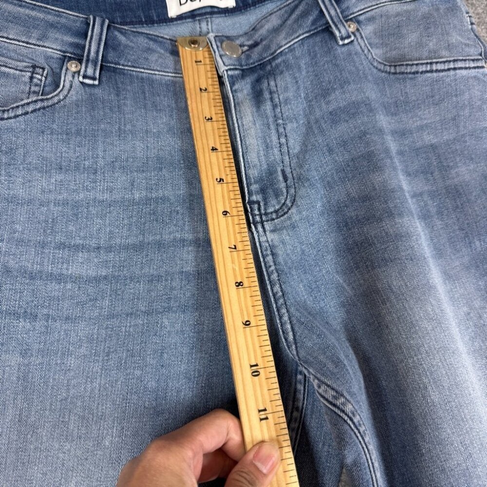 DU/ER  Hazy Blue  Slim Relaxed Fit Stretch Jeans 33x30 Performance Denim Casual - Picture 5 of 16
